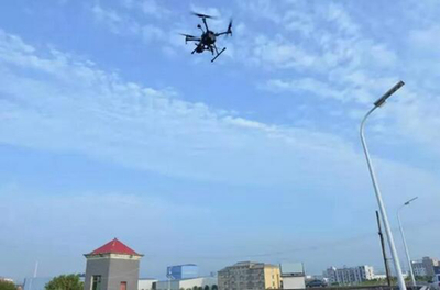 用无人机进行环保“体检”!5G智能应用在九江城西港区正由蓝图变成现实